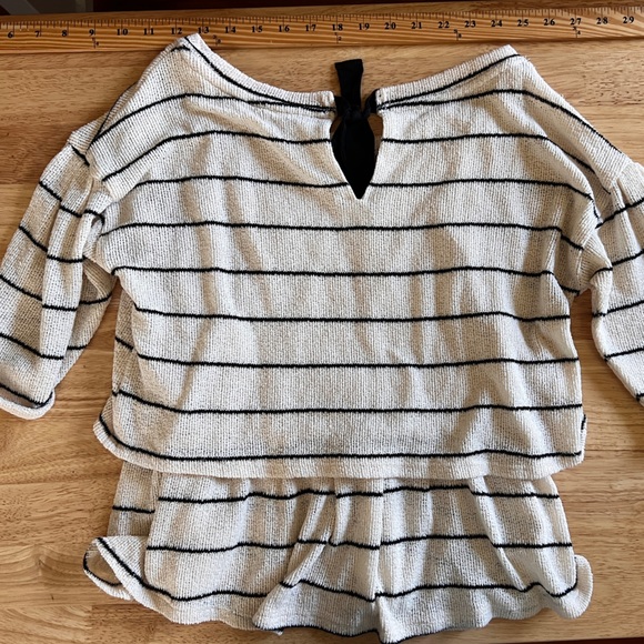Anthropologie Postmark Peplum Sweater Size S - Picture 4 of 5
